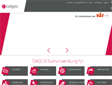 Tablet Screenshot of caigos.de